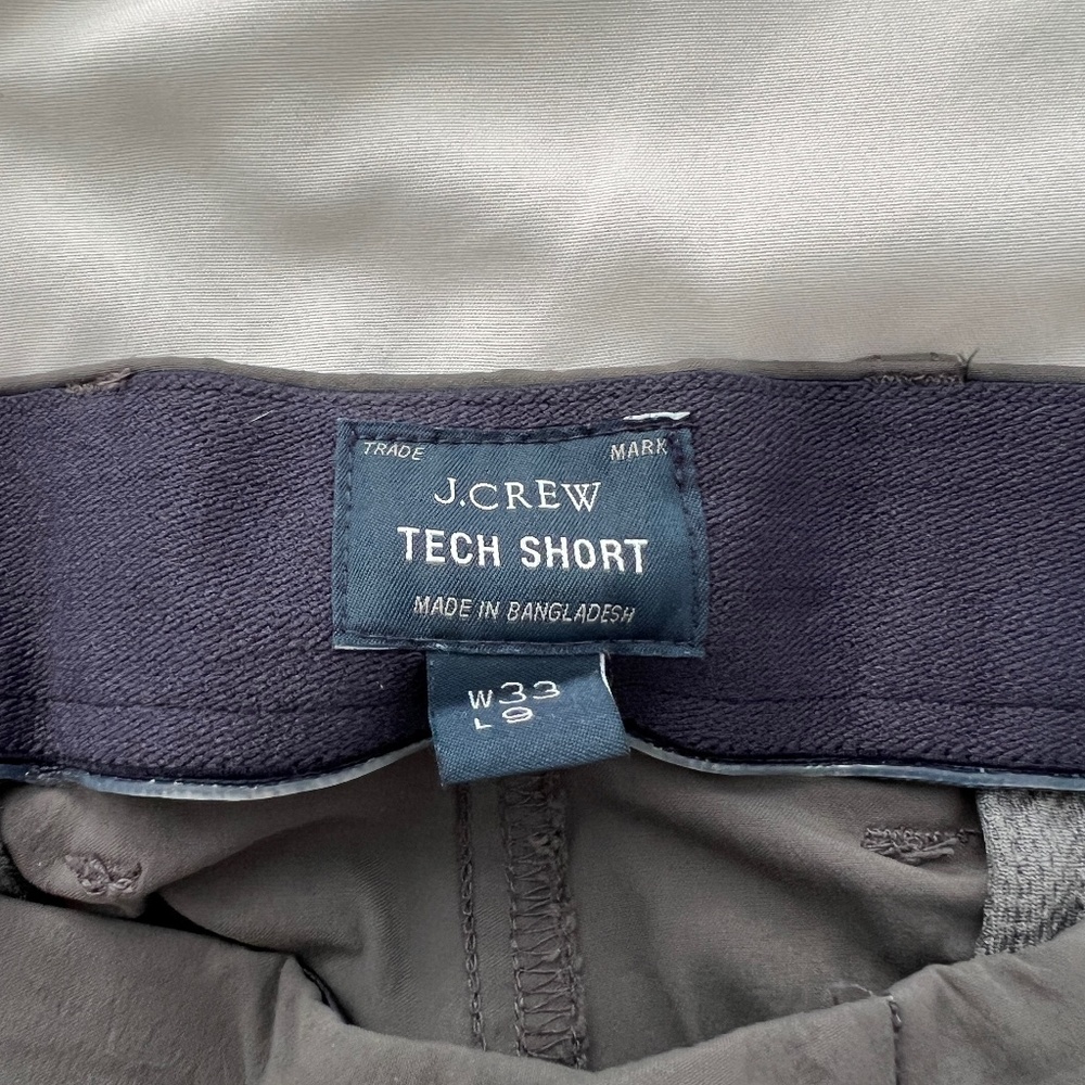 J Crew Men’s Tech Short (33”)